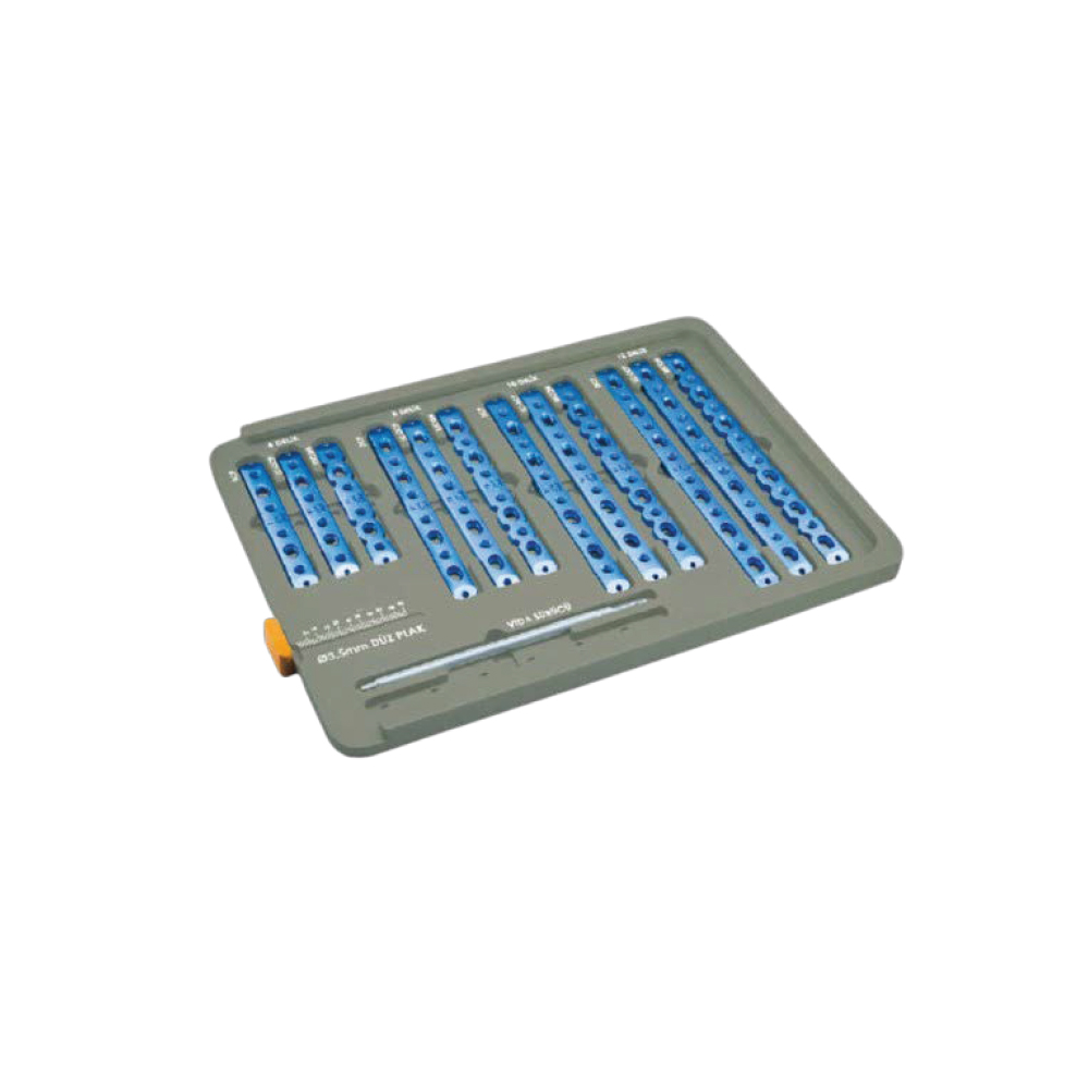 &Oslash;3,5 mm Geradeplatten-Set