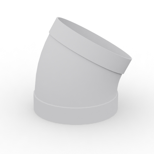 Segmentli PVC Dirsek Ø1250 × 12,0 mm, 30°
