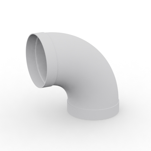 pp dirsek ø180 mm, 90°