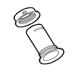 başlık borusu (hood tube), ø75 mm - me ø50&ø75 - std