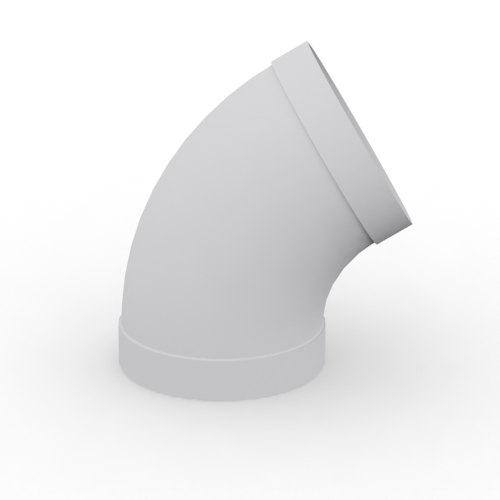 PVC Dirsek Ø1000 × 10,0 mm, 60° Segmentli