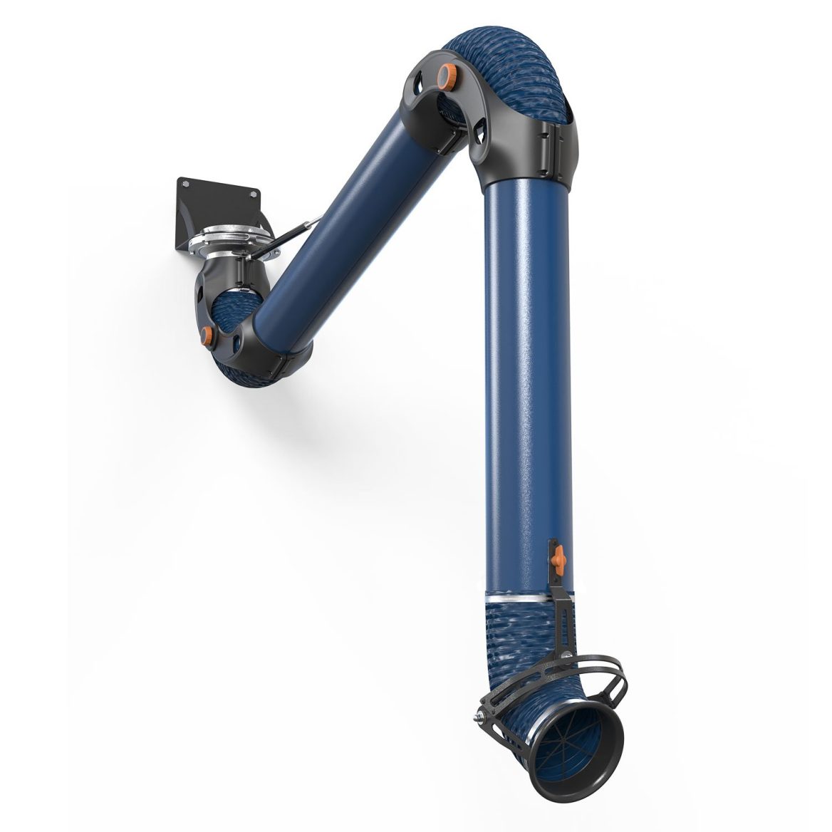 lokal emiş kolu, endüstriyel tip, ø200 mm - std
