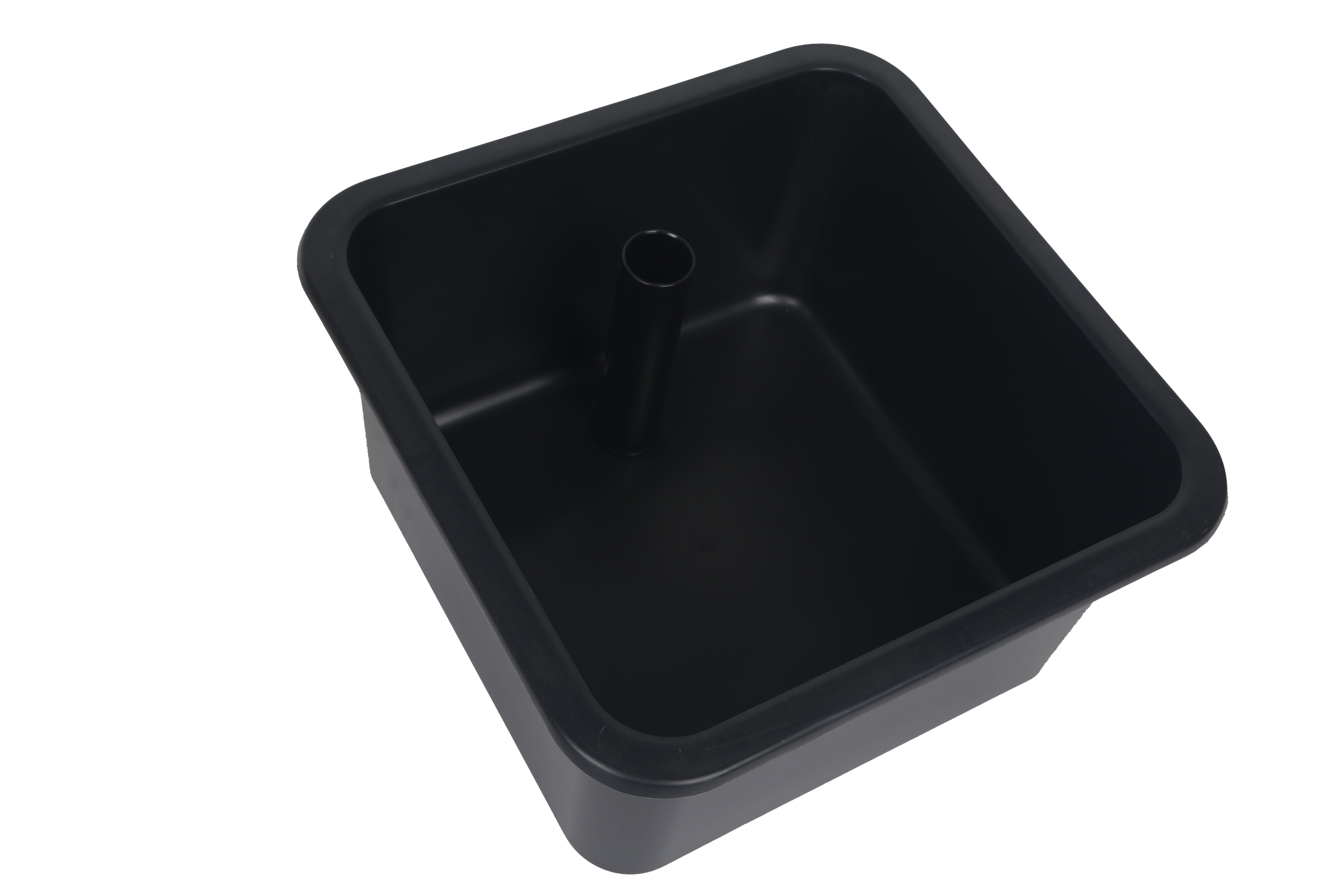 pp lavabo, g400xd400x250h, renk: siyah