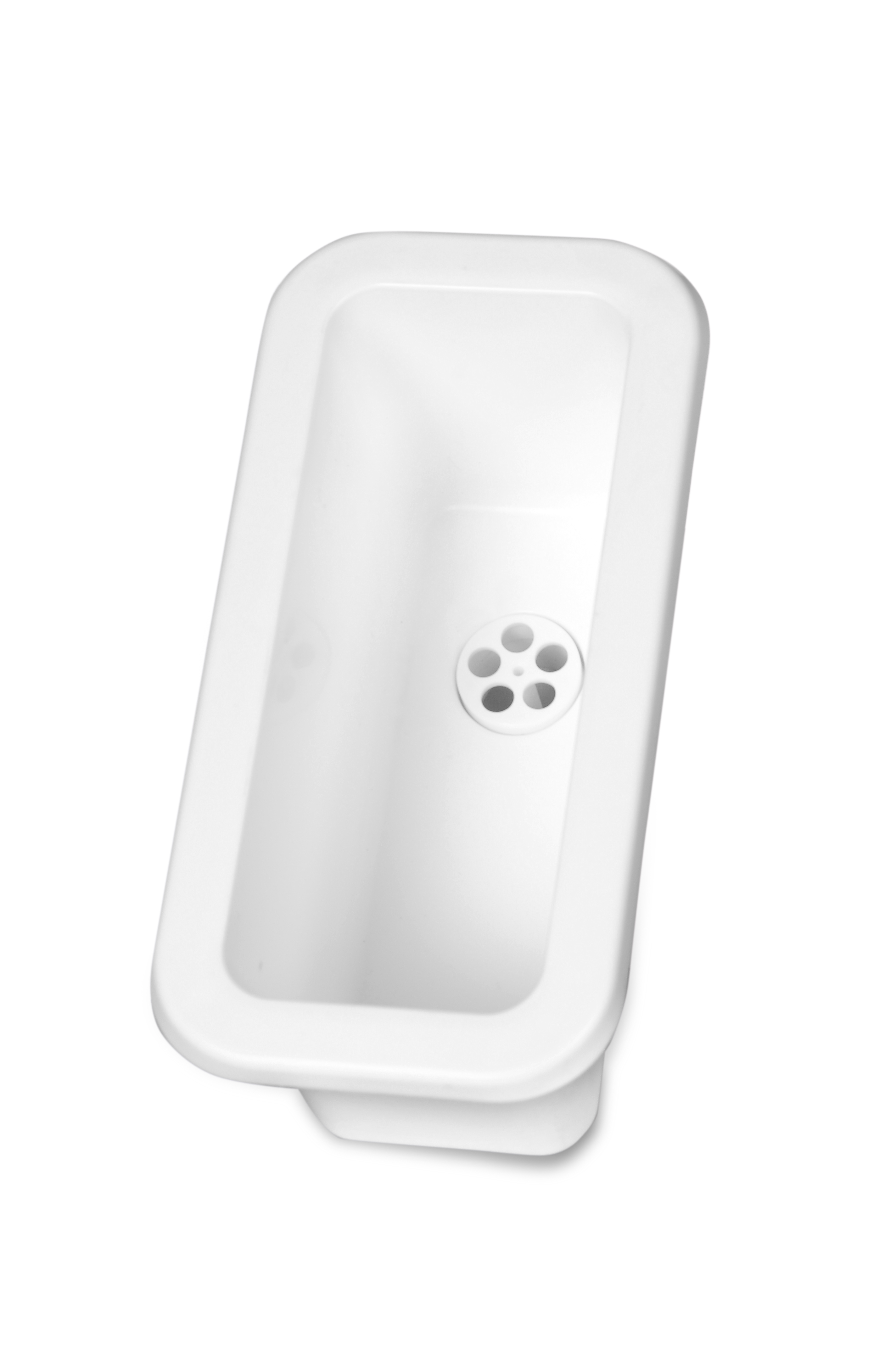 pp drip cup lavabo, 250x100x150h, renk: beyaz