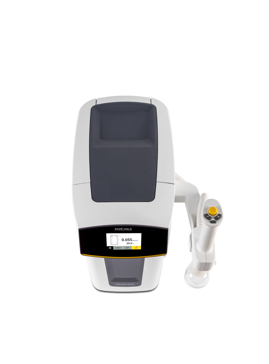 arium® mini essential uv extend ultrapure water system
