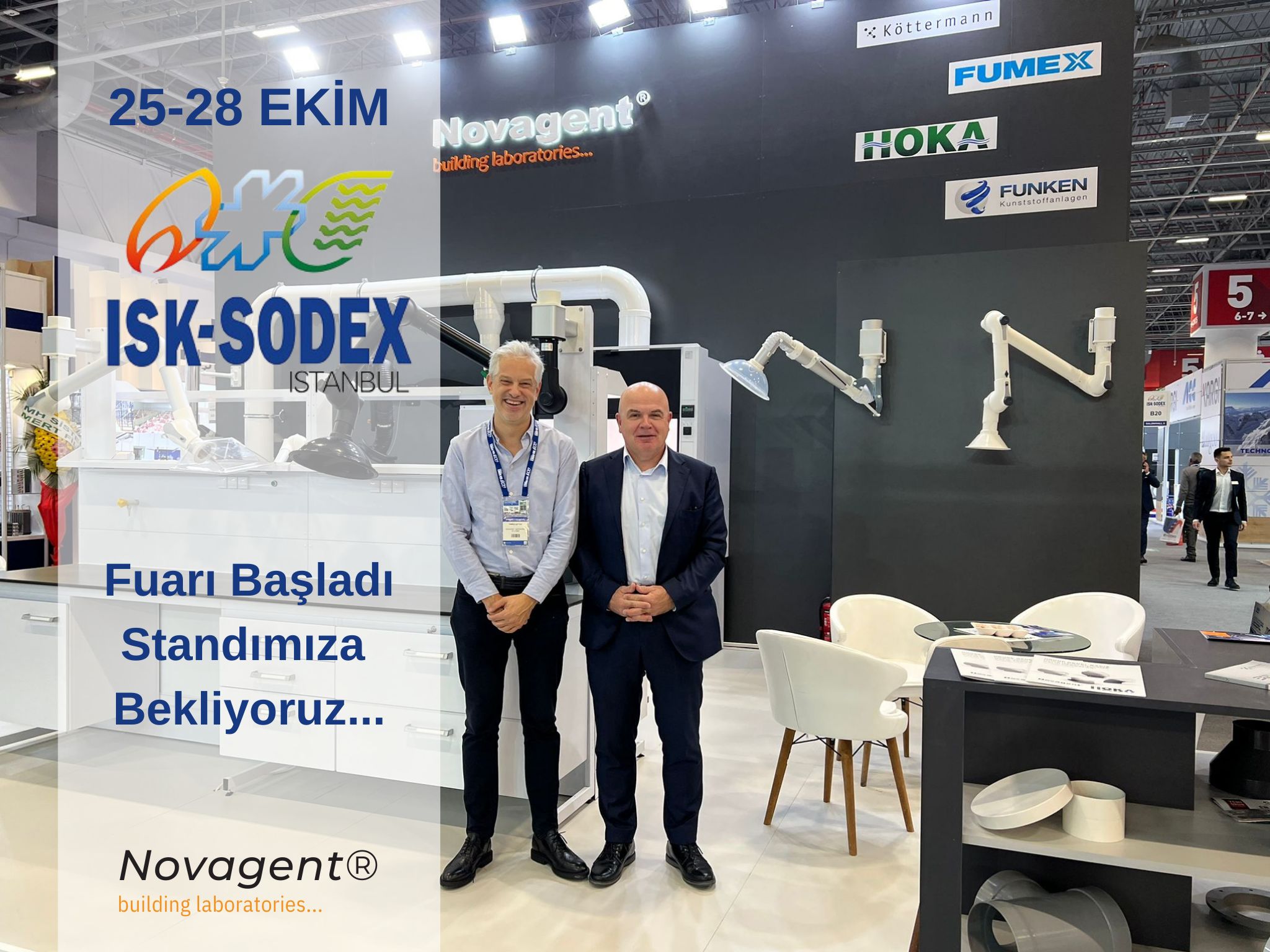 ISK-SODEX Fuarı Başladı, Standımıza Bekliyoruz!
